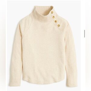J Crew Wide button collar pullover sweatshirt sz 3x NWT